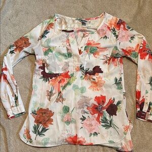 Floral Women's Top - Multicolor